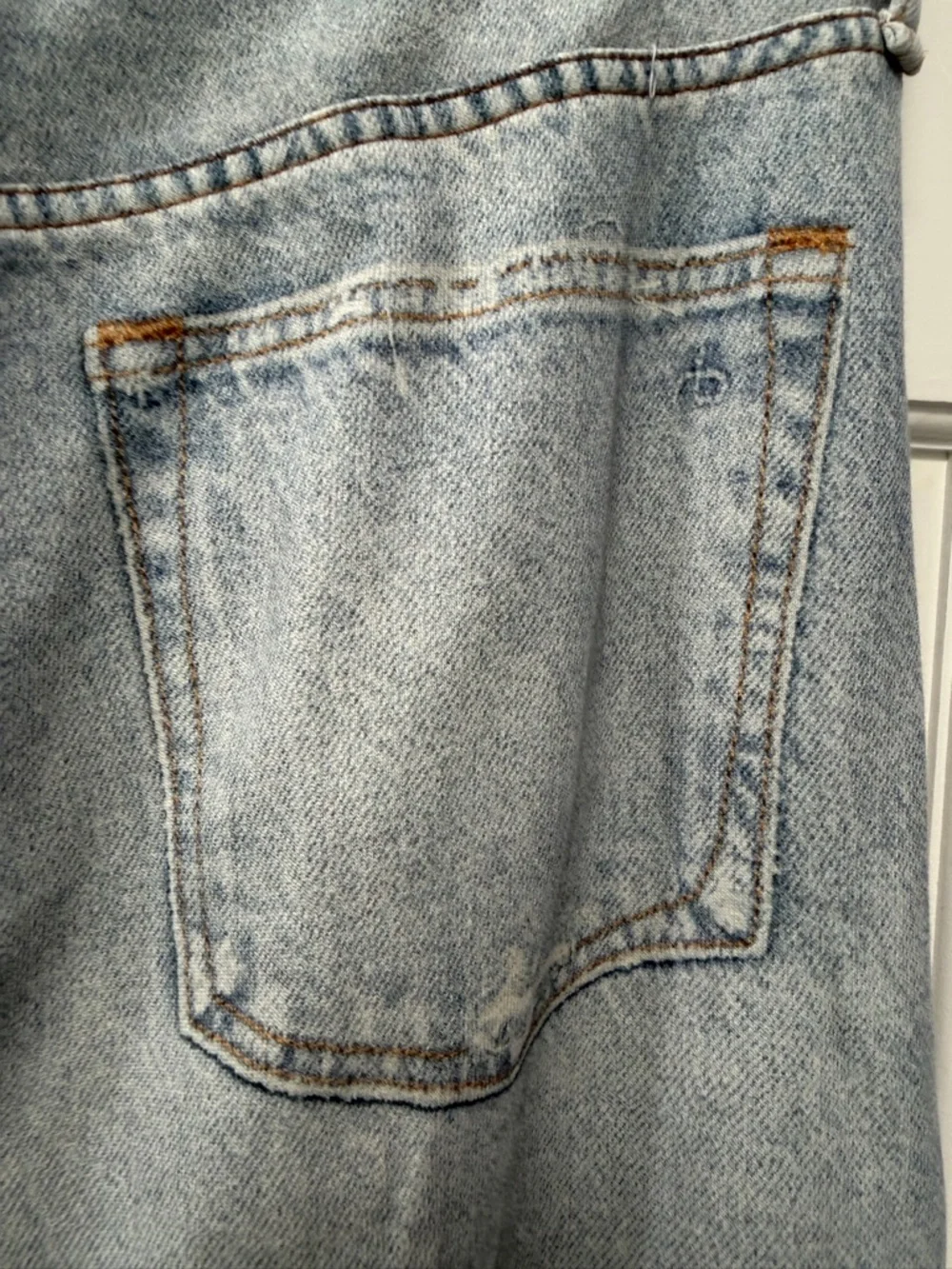 rag & bone Light Blue Wide-Leg Jeans - Picture 3 of 6